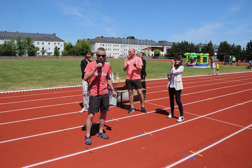 8. Nordh&auml;user Mukolauf auf dem Hohekreuz-Sportplatz