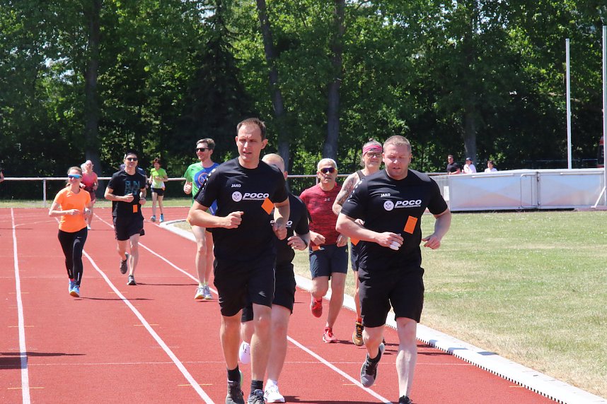 8. Nordh&auml;user Mukolauf auf dem Hohekreuz-Sportplatz