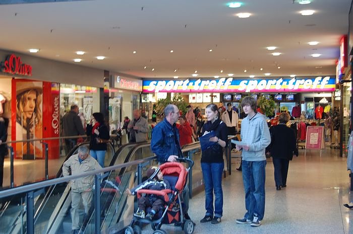 Sonntagseinkauf in der Galerie