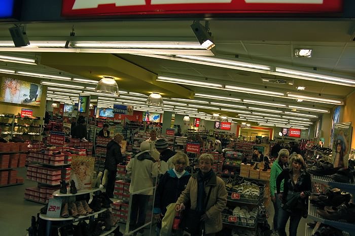 Sonntagseinkauf in der Galerie