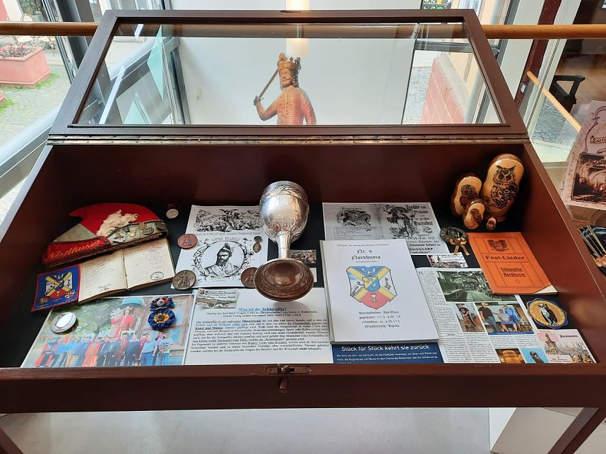 Schlaraffen-Ausstellung in der Flohburg