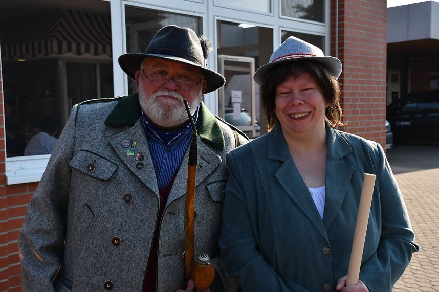 Die Rolandgruppe bei der Nordth&uuml;ringer Lebenshilfe