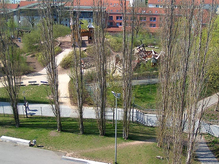 &Uuml;ber den D&auml;chern der Stadt