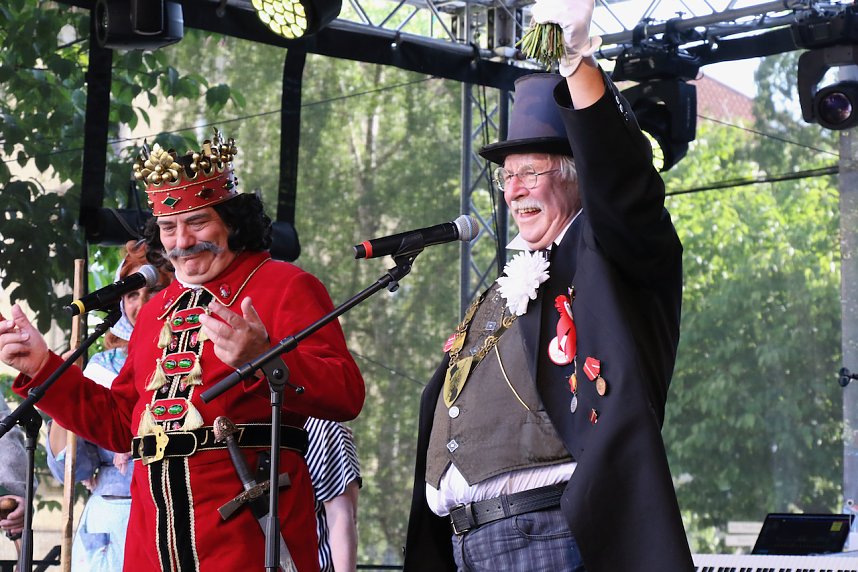 Ein Fest - zwei Verabschiedungen, am Nachmittag ging das 53. Rolandsfest in Nordhausen zu Ende