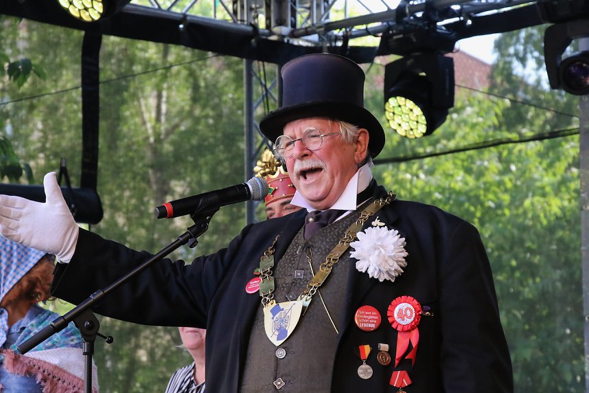 Ein Fest - zwei Verabschiedungen, am Nachmittag ging das 53. Rolandsfest in Nordhausen zu Ende