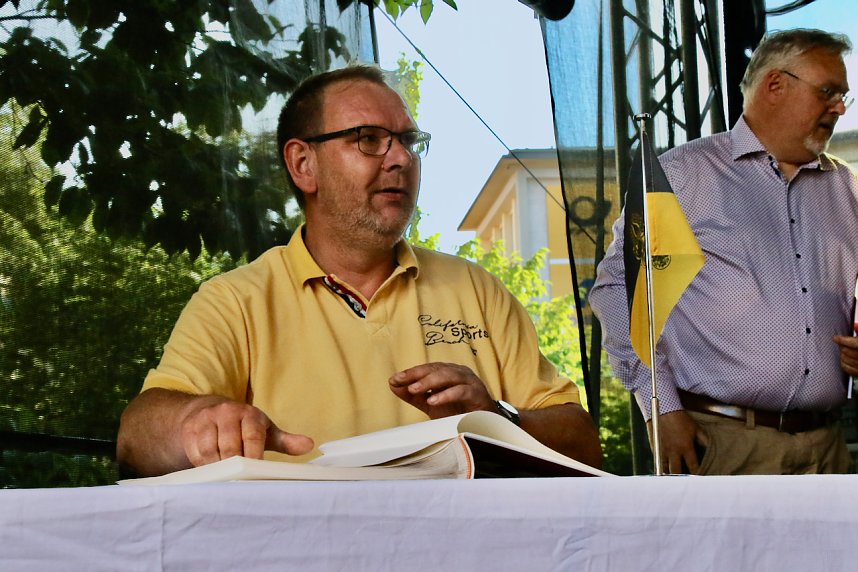 Ein Fest - zwei Verabschiedungen, am Nachmittag ging das 53. Rolandsfest in Nordhausen zu Ende