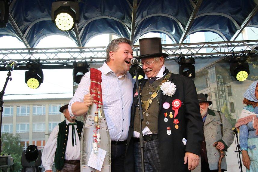 Ein Fest - zwei Verabschiedungen, am Nachmittag ging das 53. Rolandsfest in Nordhausen zu Ende