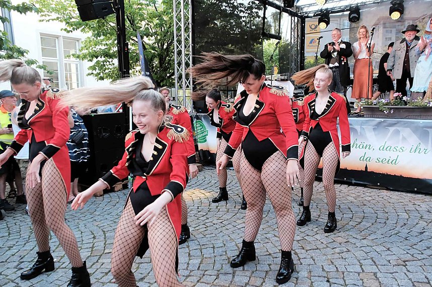 Peter Blei unterwegs auf dem 53. Rolandsfest