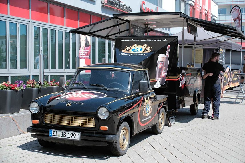 Peter Blei unterwegs auf dem 53. Rolandsfest