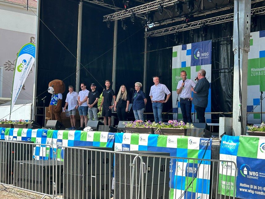 Nachbarschaftsfest der WBG S&uuml;dharz