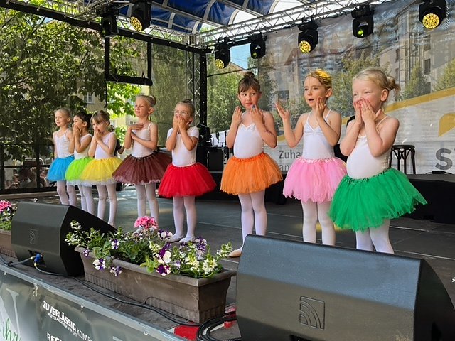 Radevas Eleven auf dem Rolandsfest