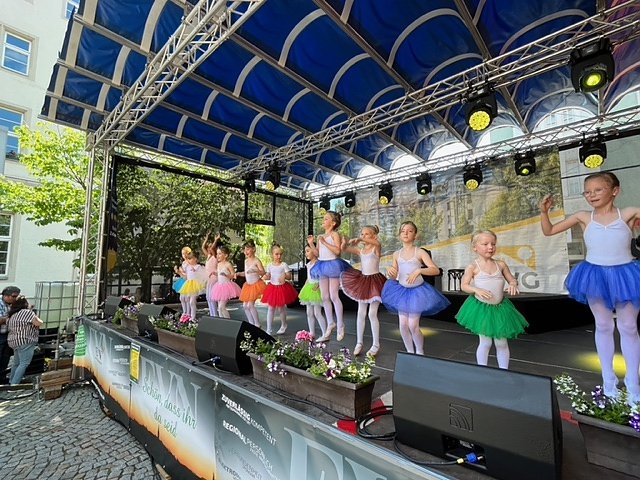 Radevas Eleven auf dem Rolandsfest