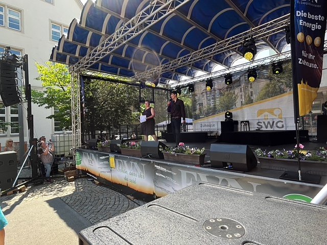 Radevas Eleven auf dem Rolandsfest