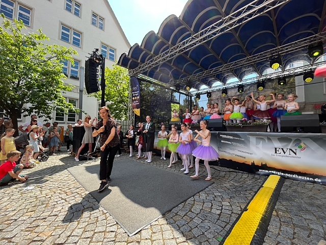 Radevas Eleven auf dem Rolandsfest