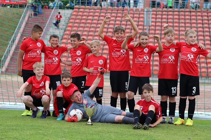 Die Junioren der FSG '99 Salza waren in Halle erfolgreich