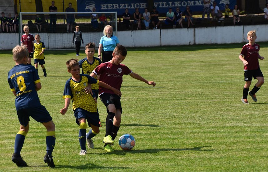 Verdient Kreismeister: Freude bei Wackers E1