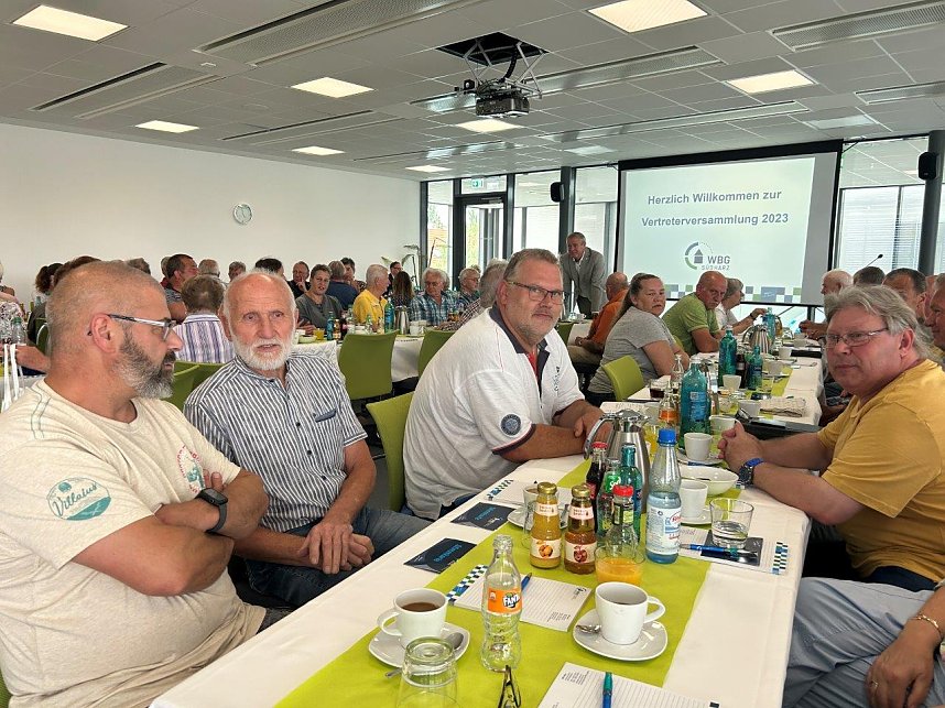 Vertreterversammlung bei der WBG S&uuml;dharz