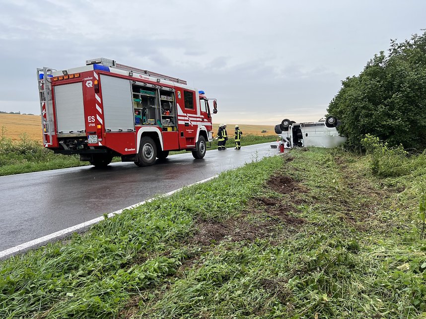 Unfall bei Steinbr&uuml;cken