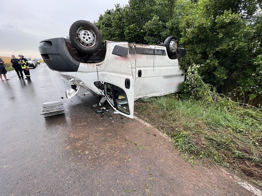 Unfall bei Steinbr&uuml;cken