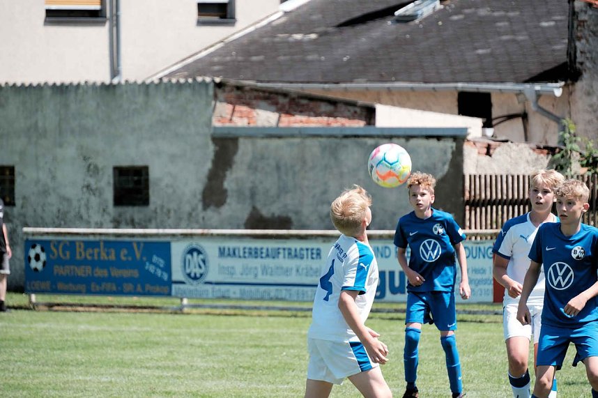 Wackers D-Junioren triumphieren im Pokalendspiel in Berta
