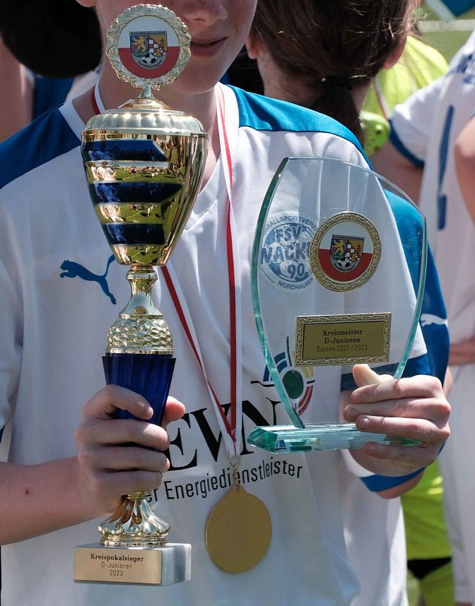 Wackers D-Junioren triumphieren im Pokalendspiel in Berta