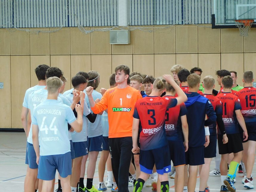 Nordh&auml;user B-Junioren sind drittbeste mitteldeutsche Mannschaft