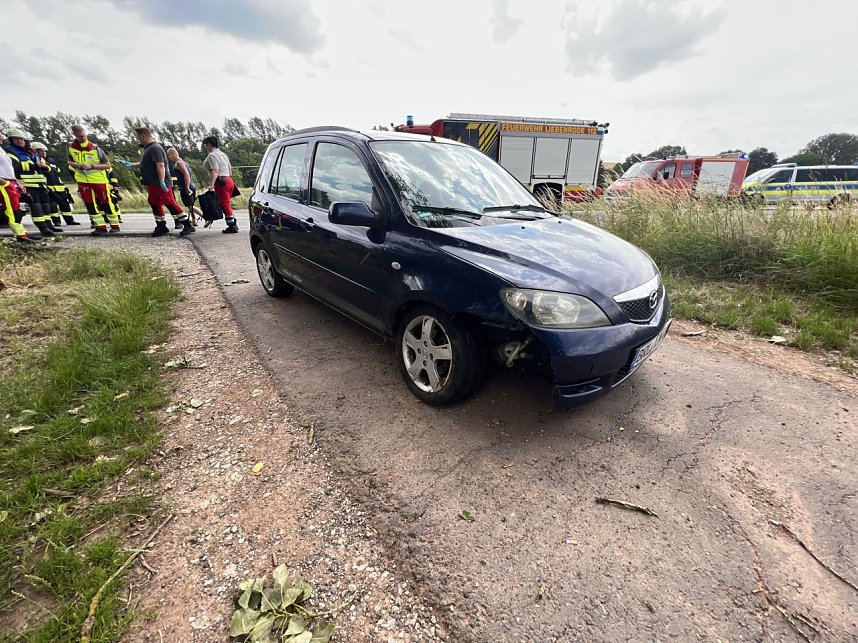 Unfall bei G&uuml;nzerode