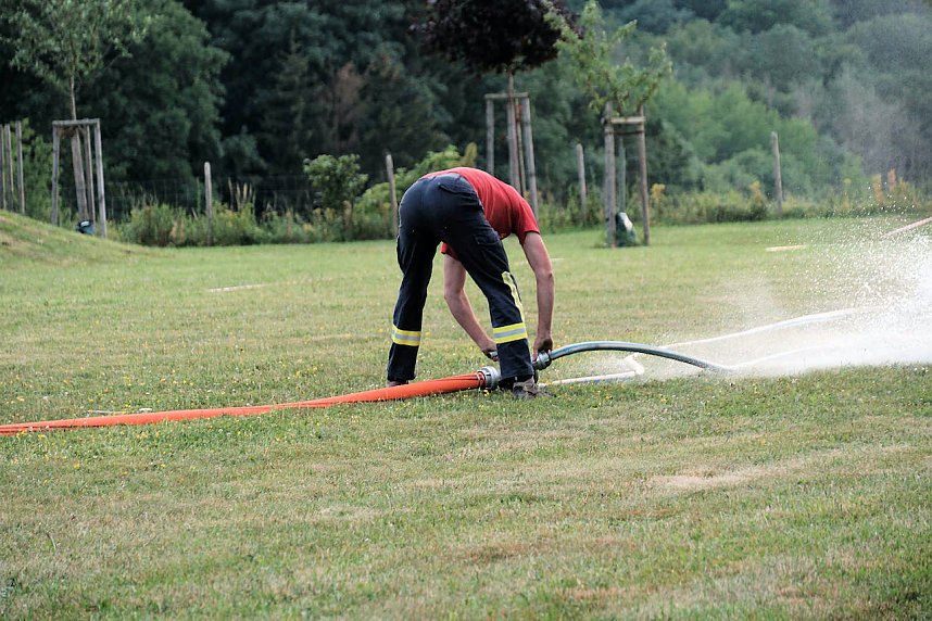 Feuerwehrwettkampf zur 750. Jahrfeier in Petersdorf
