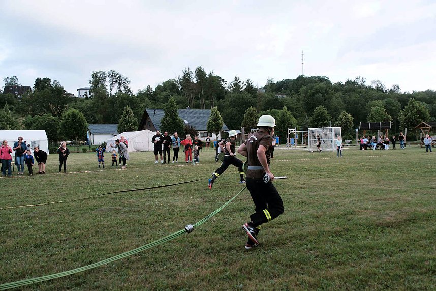 Feuerwehrwettkampf zur 750. Jahrfeier in Petersdorf