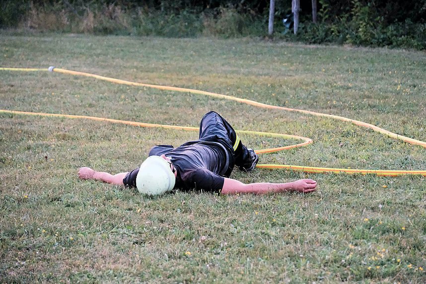 Feuerwehrwettkampf zur 750. Jahrfeier in Petersdorf