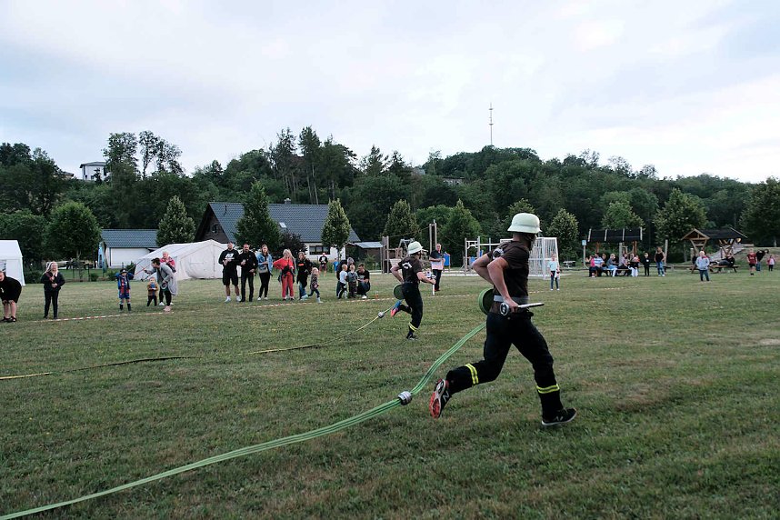 Feuerwehrwettkampf zur 750. Jahrfeier in Petersdorf