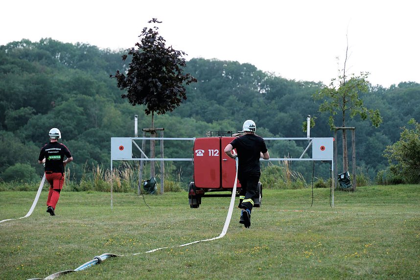 Feuerwehrwettkampf zur 750. Jahrfeier in Petersdorf