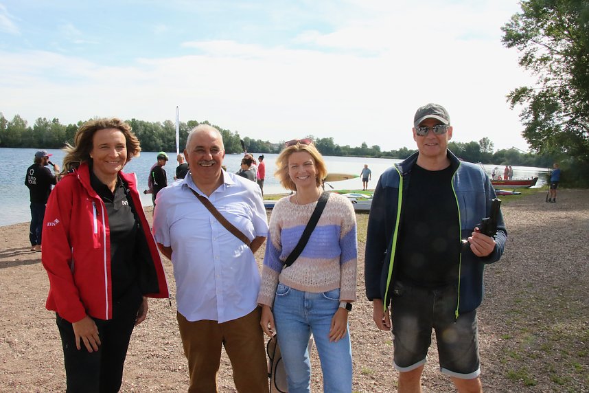 Grand Slam auf dem Wasser: beim EVN Sup Cup traf sich heute wieder die Elite der Stehpaddler auf dem Sundh&auml;user See