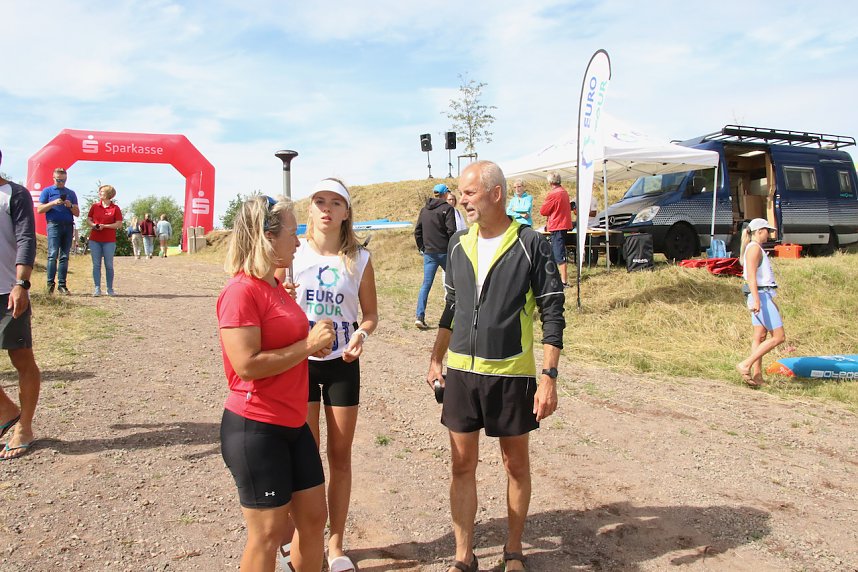 Grand Slam auf dem Wasser: beim EVN Sup Cup traf sich heute wieder die Elite der Stehpaddler auf dem Sundh&auml;user See