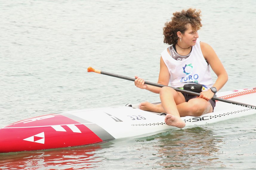 Grand Slam auf dem Wasser: beim EVN Sup Cup traf sich heute wieder die Elite der Stehpaddler auf dem Sundh&auml;user See