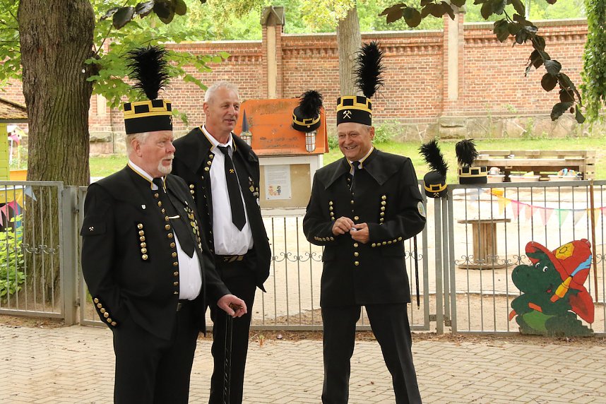 Er&ouml;ffnung des Bleicher&ouml;der Bergmannsfestes