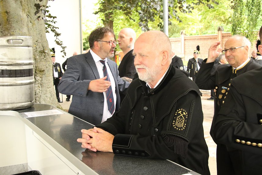 Er&ouml;ffnung des Bleicher&ouml;der Bergmannsfestes