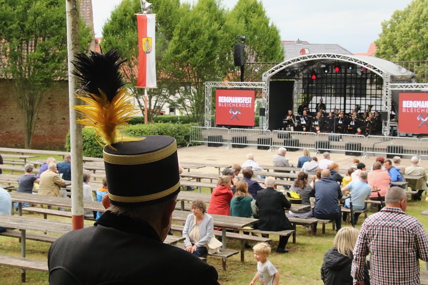 Er&ouml;ffnung des Bleicher&ouml;der Bergmannsfestes