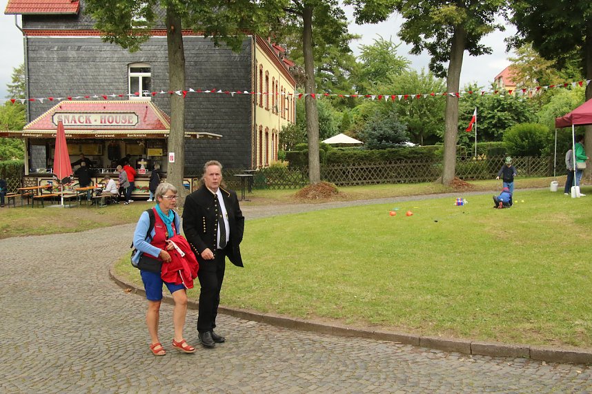 Er&ouml;ffnung des Bleicher&ouml;der Bergmannsfestes