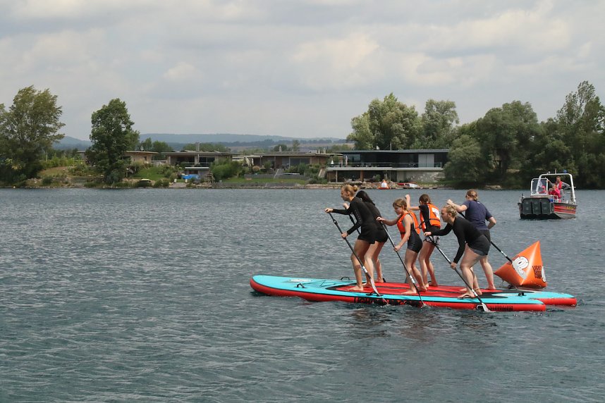 Familientag der "SUP Piraten" am Sundh&auml;user See