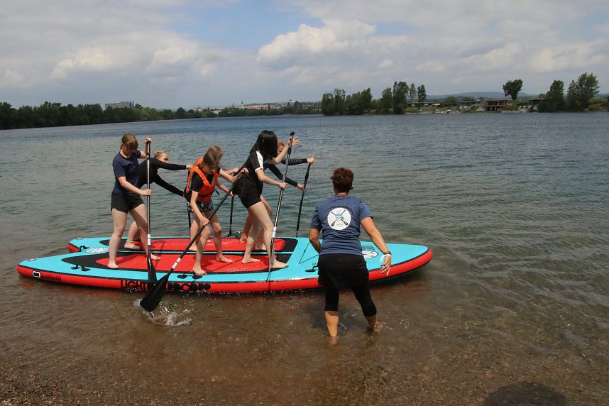 Familientag der "SUP Piraten" am Sundh&auml;user See