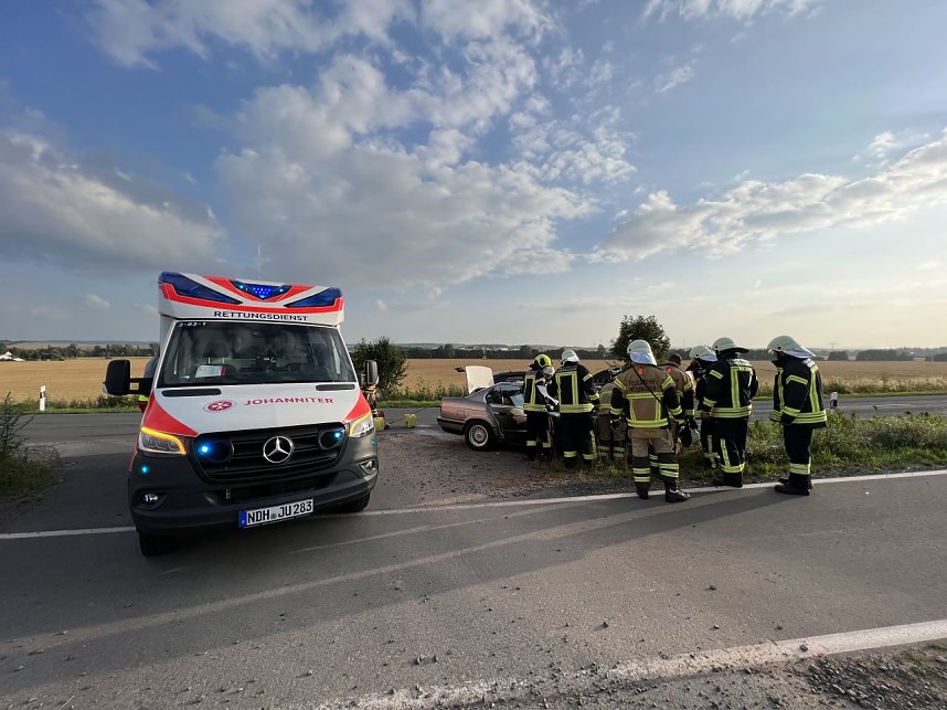 Unfall zwischen Hesserode und Nordhausen