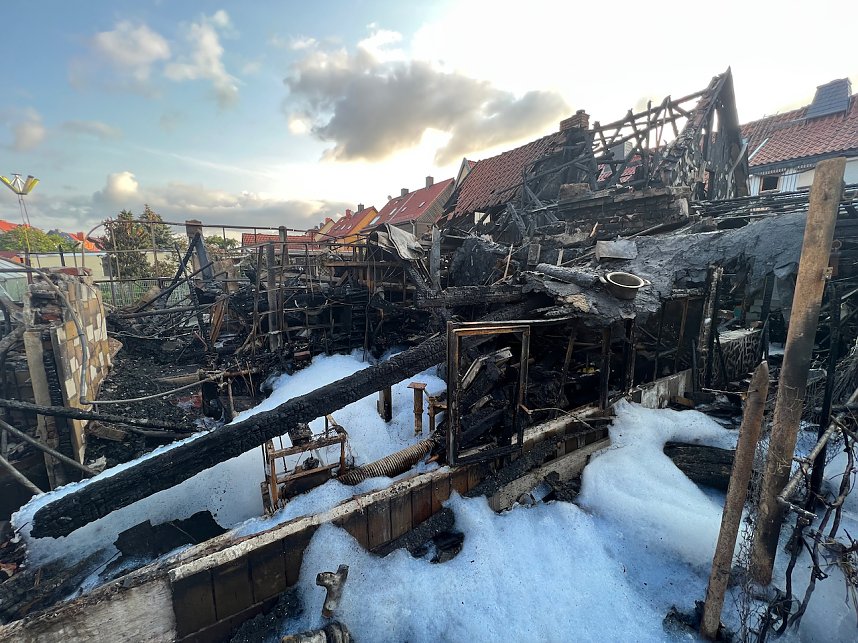 Brandsch&auml;den in Salza