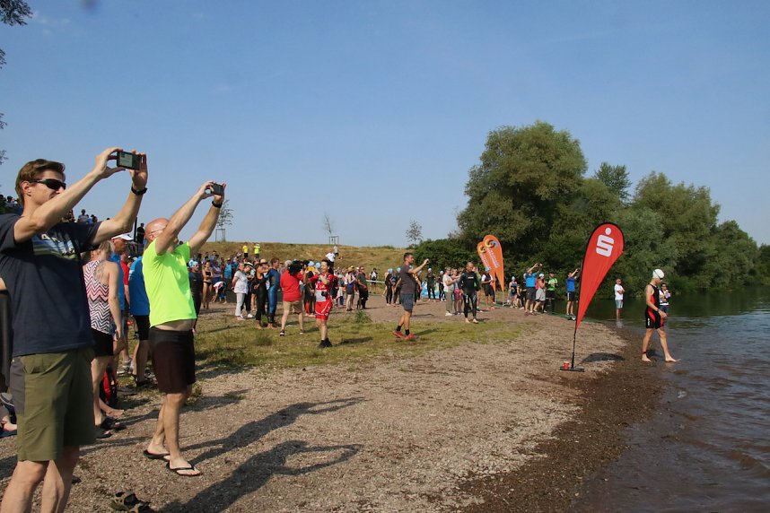 Die ersten Wettk&auml;mpfe beim Scheunenhof-Triathlon