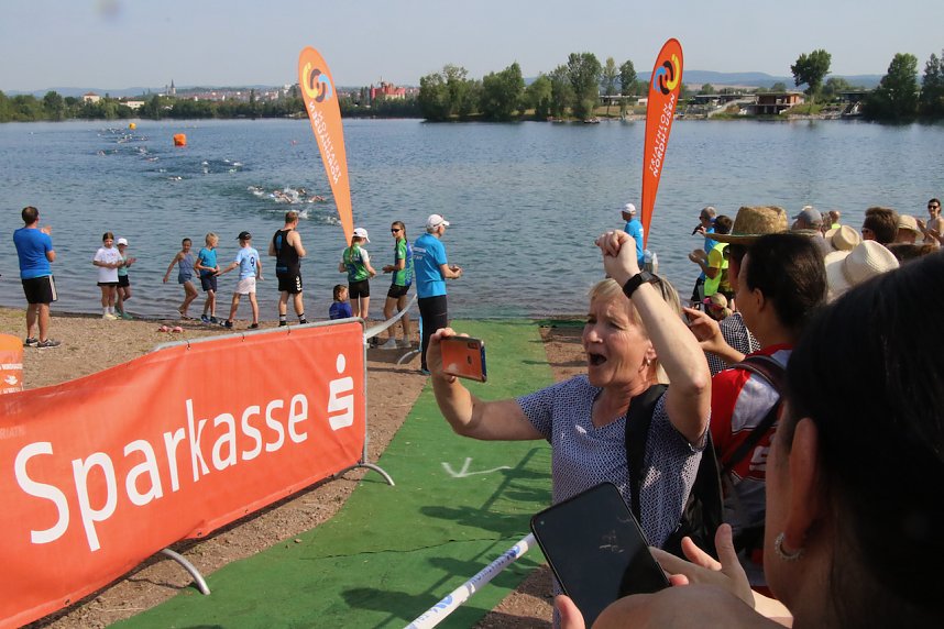 Die ersten Wettk&auml;mpfe beim Scheunenhof-Triathlon