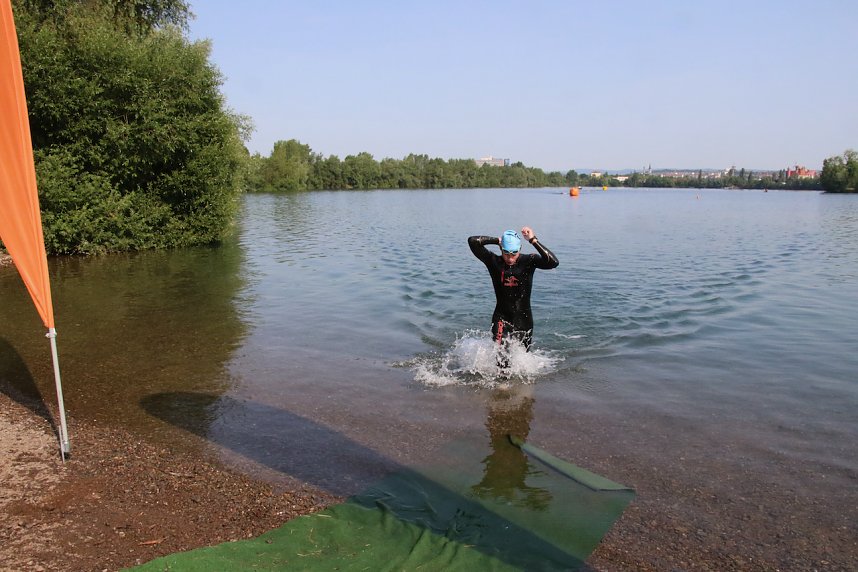 Die ersten Wettk&auml;mpfe beim Scheunenhof-Triathlon