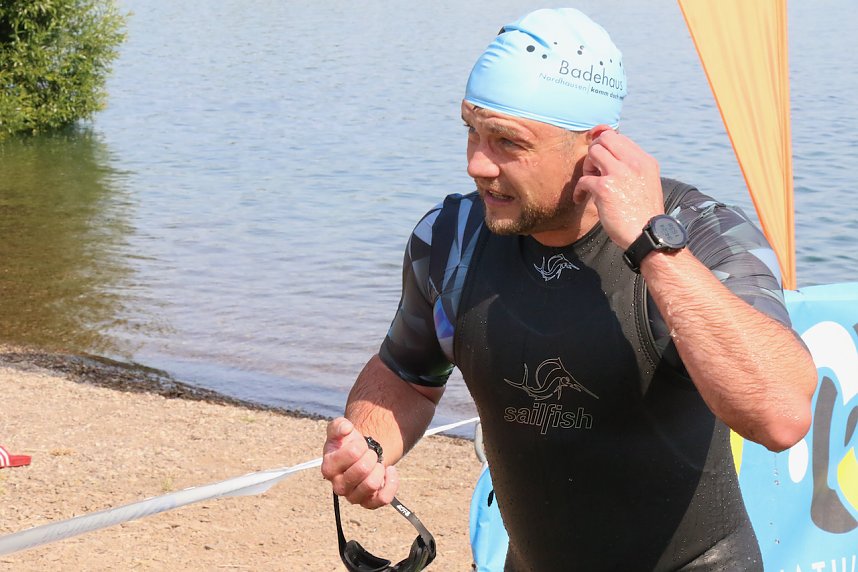 Die ersten Wettk&auml;mpfe beim Scheunenhof-Triathlon