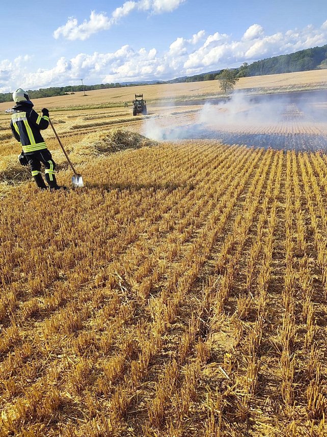 Feldbrand bei Klettenberg