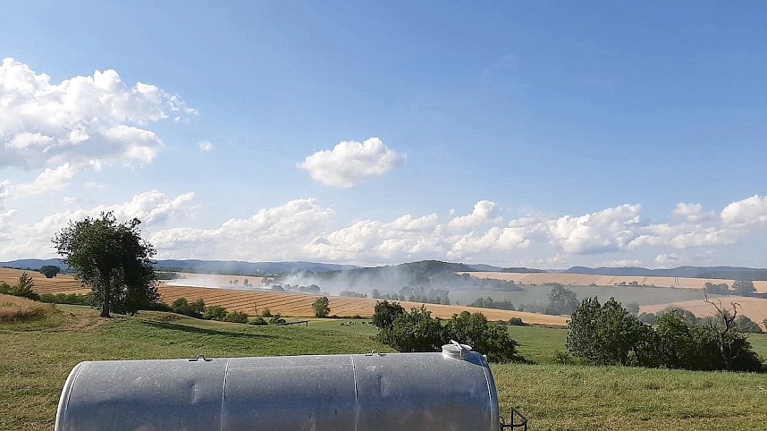 Feldbrand bei Klettenberg