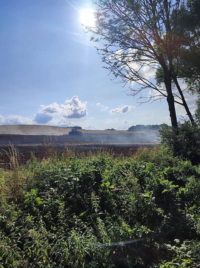 Feldbrand bei Klettenberg